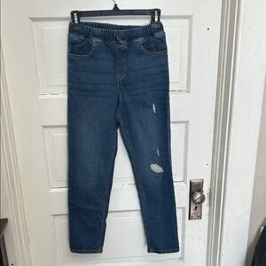 Jumping Beans Dark Blue Distressed Jeggings